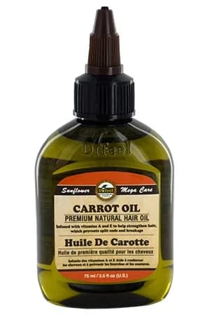 Difeel Premium Natural Hair Oil (2.5oz)-Carrot