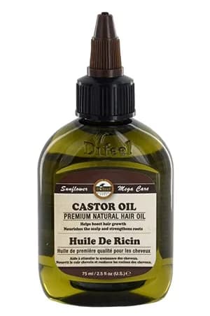 Difeel Premium Natural Hair Oil (2.5oz)-Castor