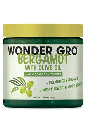 Wonder Gro Hair & Scalp Conditioner-Bergamot/Olive(12oz)