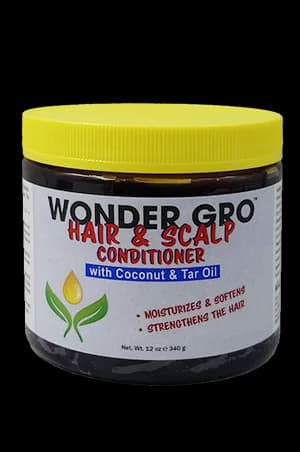 Wonder Gro Hair&Scalp Conditioner with Coconut&Tar(12oz)