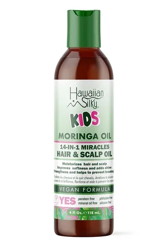 Hawaiian Silky Kids Moringa Oil Hair & Scalp Oil (4 oz)