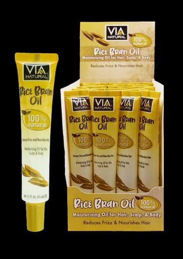 Via Natural Rice Bran Oil Tube (1.5 oz/24 pz/ ds)