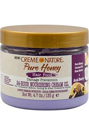 Creme of Nature Pure Honey Hair Food-Acai Berry (4.7oz)