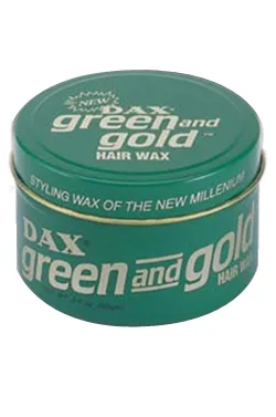DAX Green&Gold Hair Wax/Green Can(3.5oz)