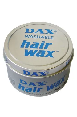 DAX Washable Hair Wax/Silver Can&Blue Logo(3.5oz)