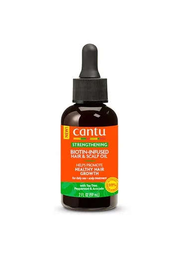 Cantu Strengthening Biotin -Infused Hair & Scalp Oil (2 oz)