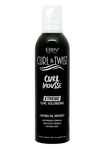 EBIN Curl & Twist Curl Volumizing Mousse(12.49 oz/354 ml)