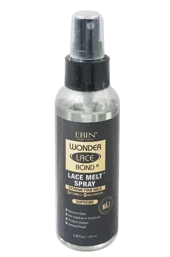 Ebin Wonder Lace Bond Lace Melt Spray - Extreme Firm Hold (100 ml)