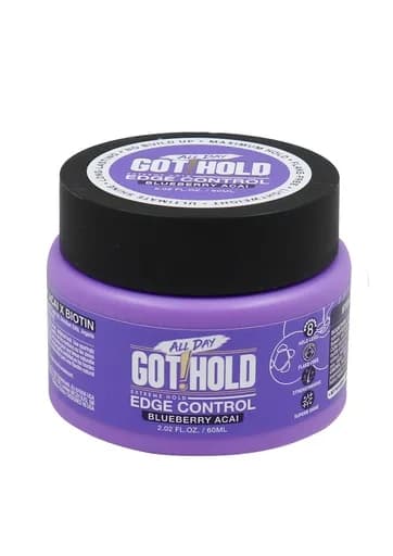 All Day Got!Hold Edge Control -Blueberry Acai (2.02 oz)