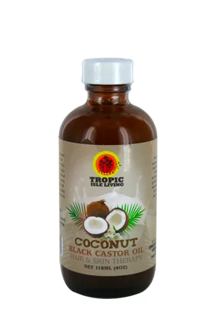 Tropic Isle Jamaican Coconut Balck Castor Oil (4 oz)