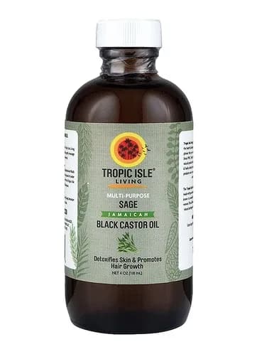 Tropic Isle Jamaican Black Castor Oil -Sage (4 oz)