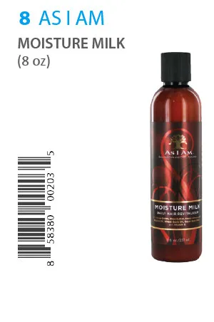 As I Am Moisture Milk (8oz)