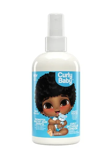 Curly Baby Curly Detangler Spray -Marcus (8 oz)