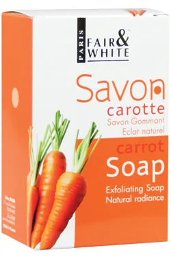 Fair & White Carrot Soap (7oz)