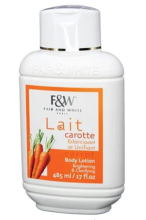 Fair & White Carrot Body Lotion (500 ml)