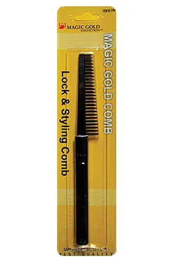 Magic Gold Lock & Styling Comb #0784 -dz