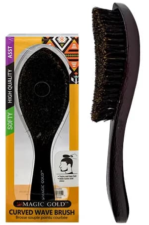 Magic Gold Wave Brush-Curved(Soft) #99802 -pc