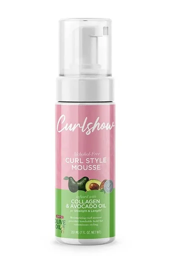 Organic Root Olive Oil Curlshow Curl Style Mousse (7 oz)