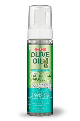 Organic Root Olive Oil Max Moisture Curl Defining Mousse (7 oz)