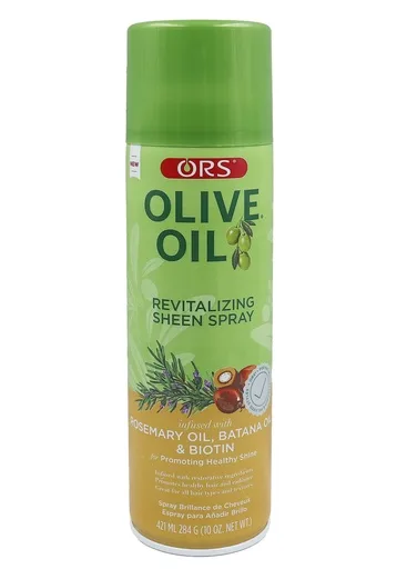 Organic Root Olive Oil Revitalizing Sheen Spray / Rosemary(10oz)