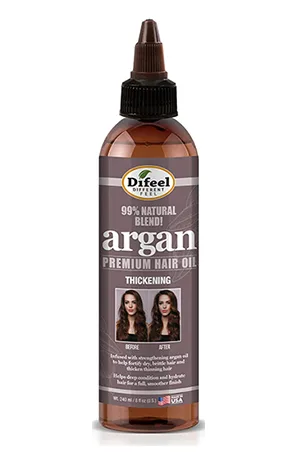 Difeel 99% Natural Argan Premium Hair Oil-Thicken(8oz)