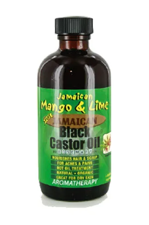 Mango&Lime Black Castor Oil - Rosemary (4oz)