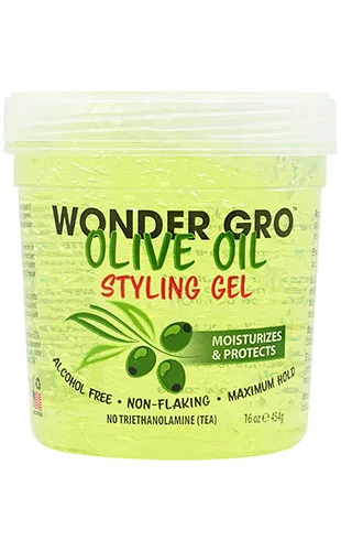 Wonder Gro Styling Gel-Olive Oil(16oz)