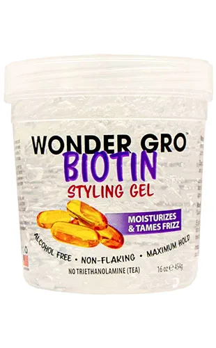 Wonder Gro Styling Gel-Biotin(16oz)