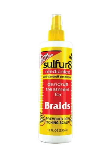 Sulfur 8 Braid Spray Dandruff Treatment (12oz)