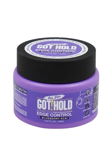All Day Got!Hold Edge Control -Blueberry Acai (2.02 oz)