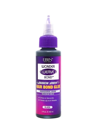 EBIN Wonder Weave Bond Hair Bond Glue -Black (2 oz)