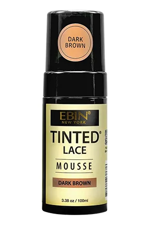Ebin Tinted Lace Mousse Dark Brown (3.38 oz)