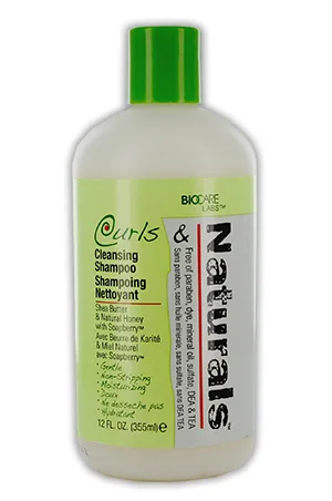 Curls & Naturals Cleansing Shampoo (12oz)