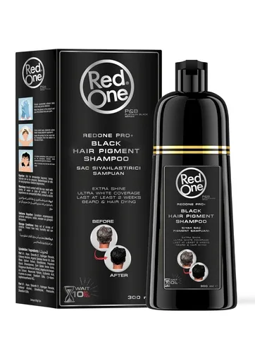 Red One Black Hair Pigment Shampoo (300 ml)