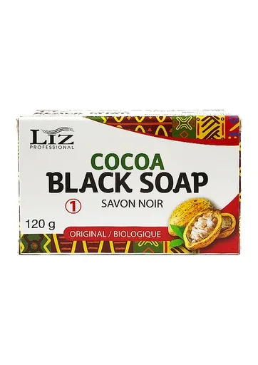 Liz Cocoa Black Soap (120 g)