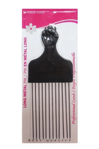 Magic Gold Metal Afro Pik #3786 (=PIK37860) - dz